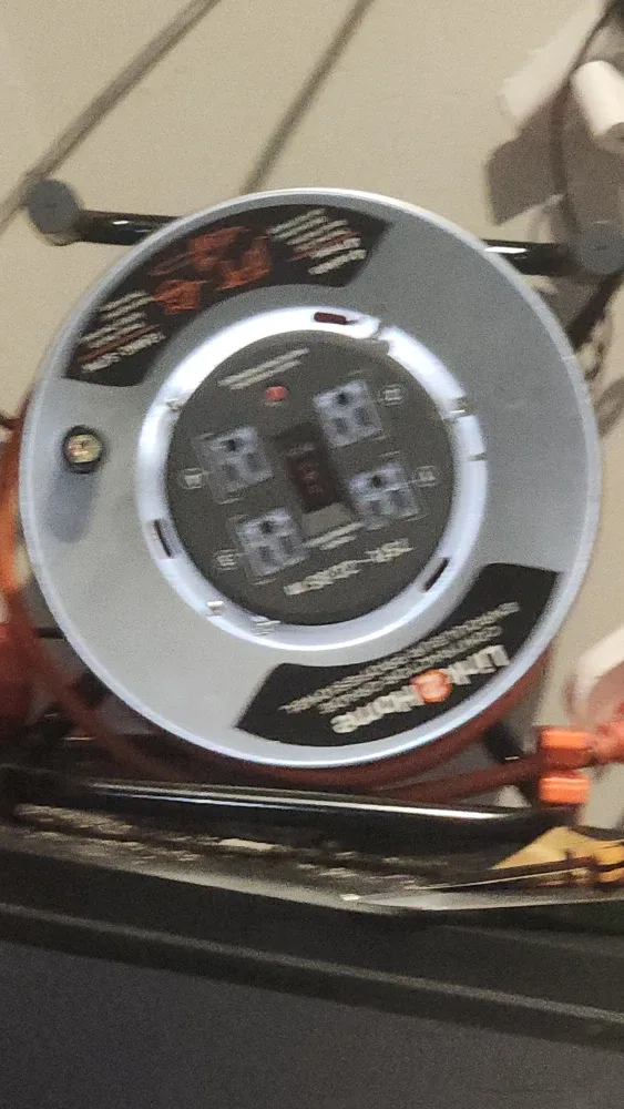 Link2Home 75ft Extension Cord Reel