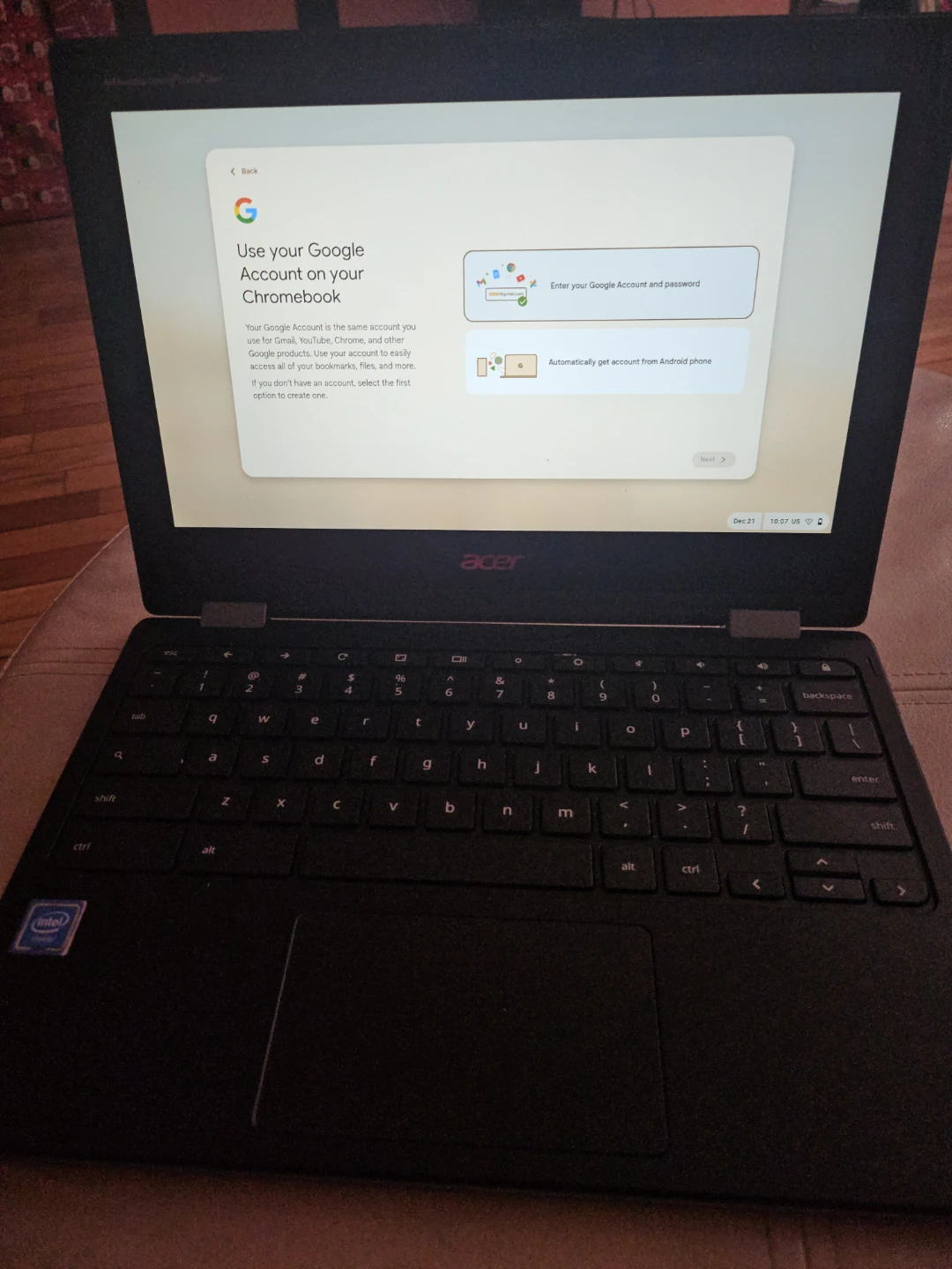 Acer Chromebook Spin 511 R752T