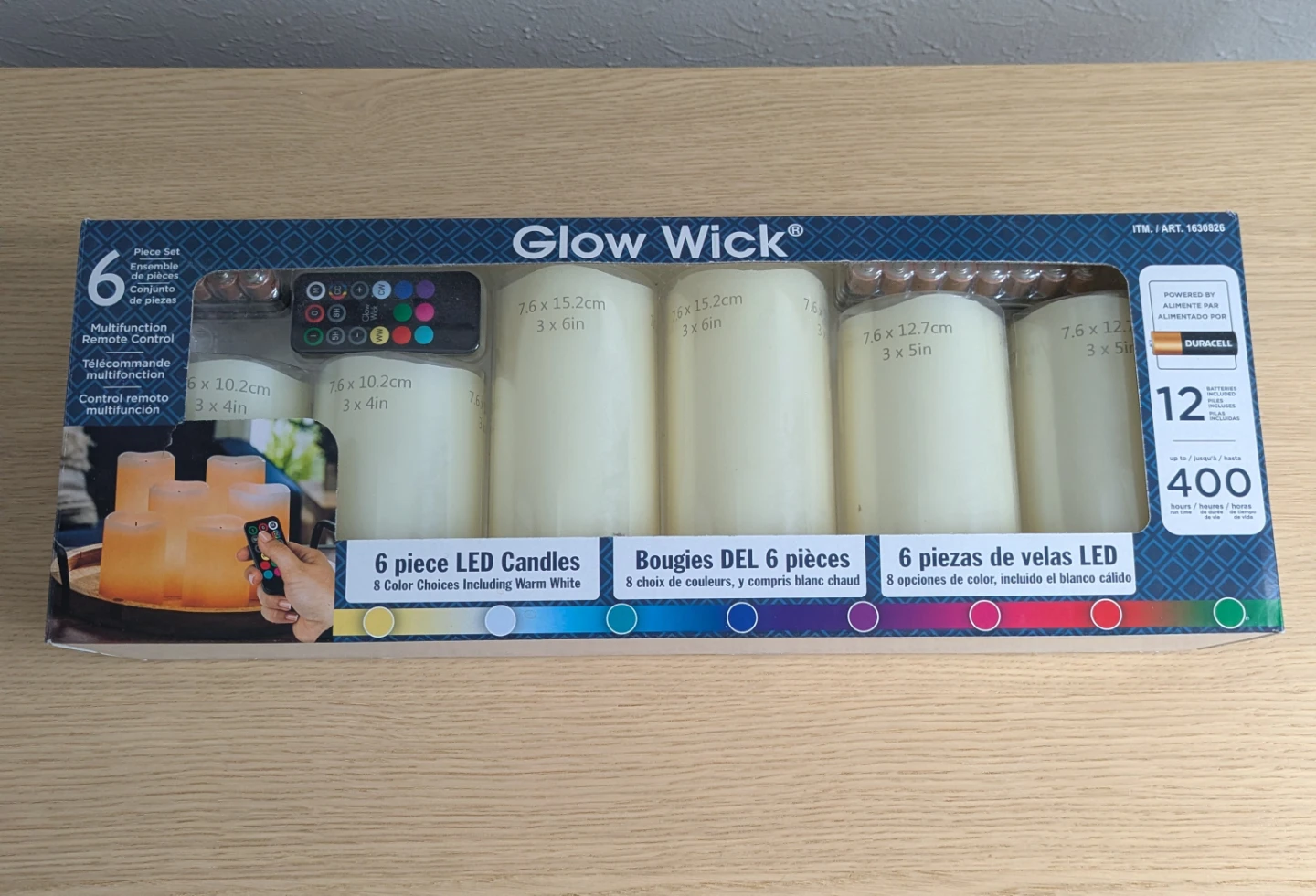 LED Candles set of 6