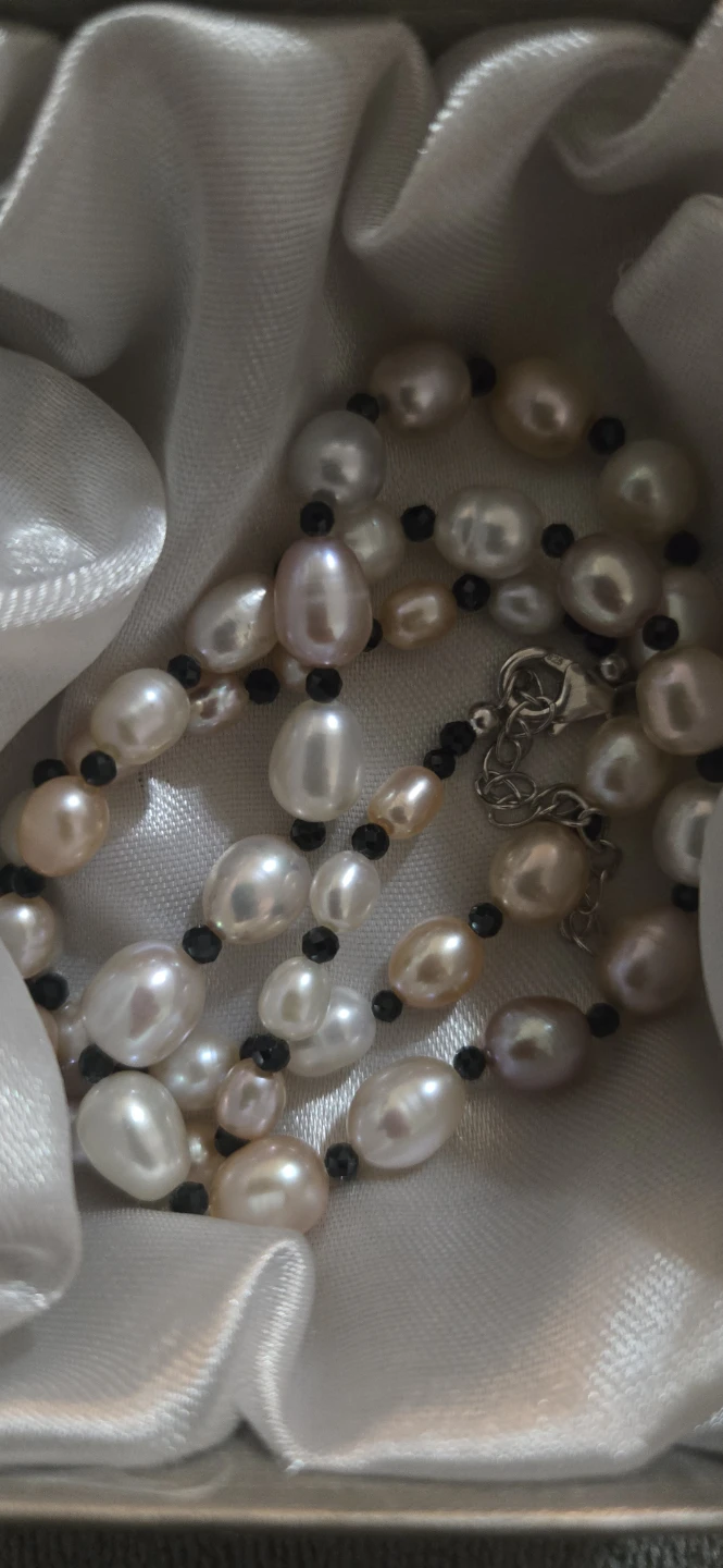 Freshwater Multicolor Pearl Necklace 18" 8.00ctw