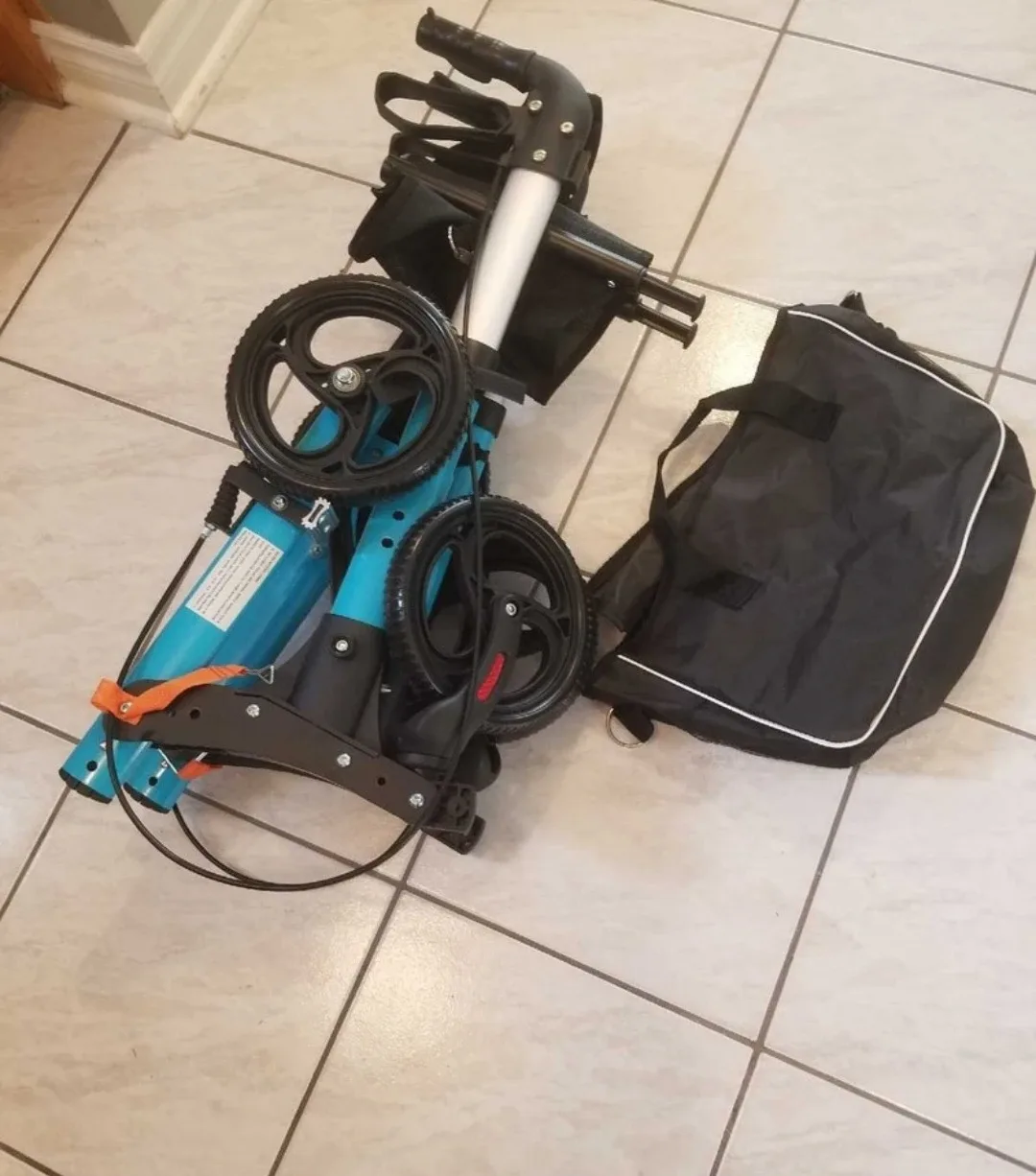 delux rollator walker brand new image indicator(8)