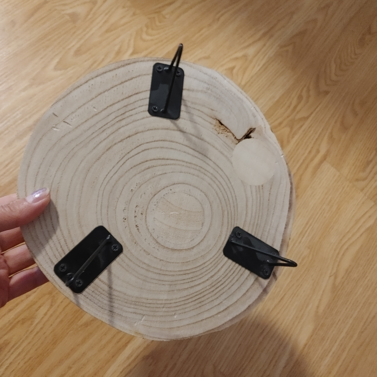 Wooden Slice Plant Stand - photo 3