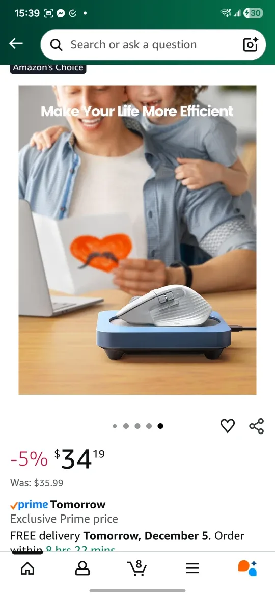 Vaydeer Mouse Mover - Like New! image indicator(2)