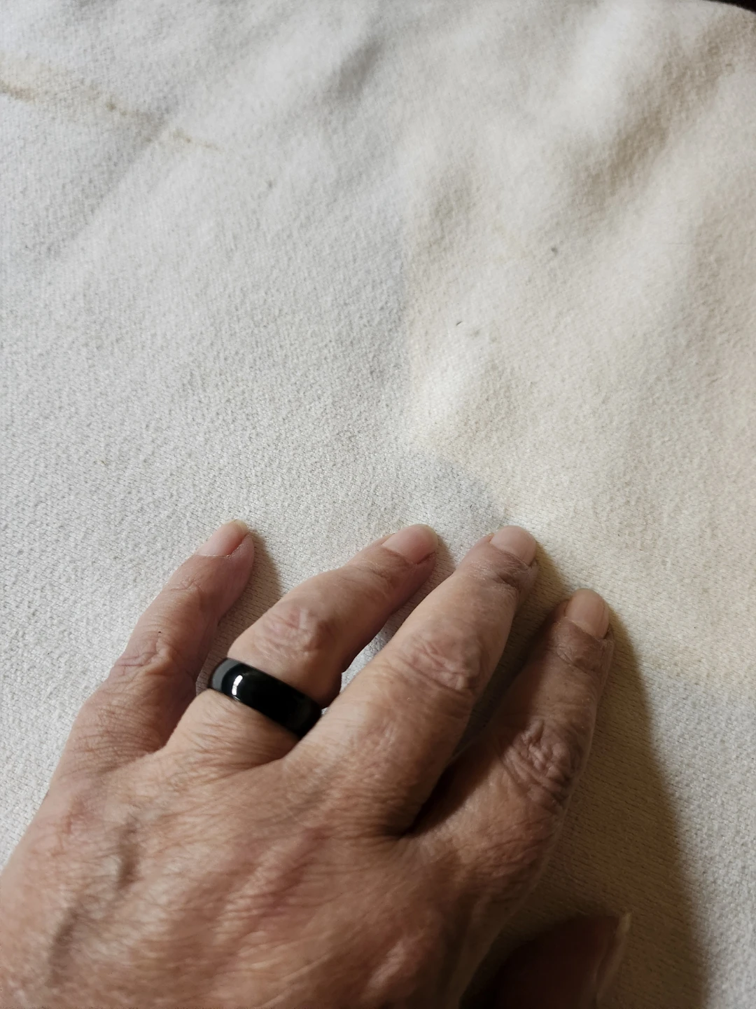 Titanium Black Ring - Size 8