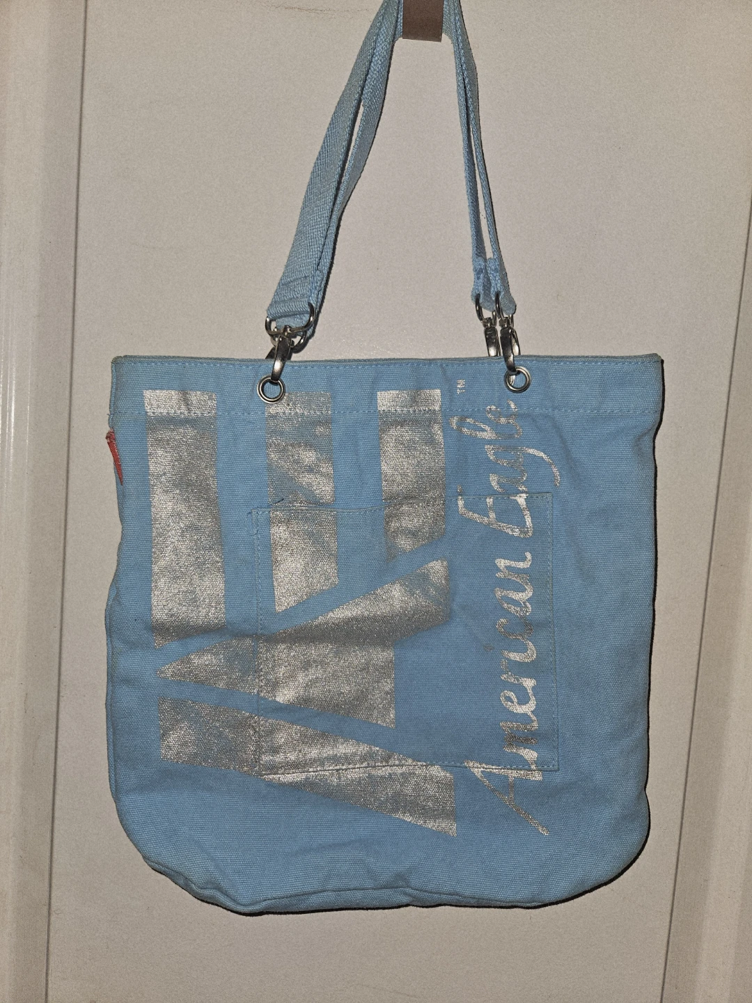 American Eagle Blue Tote Bag