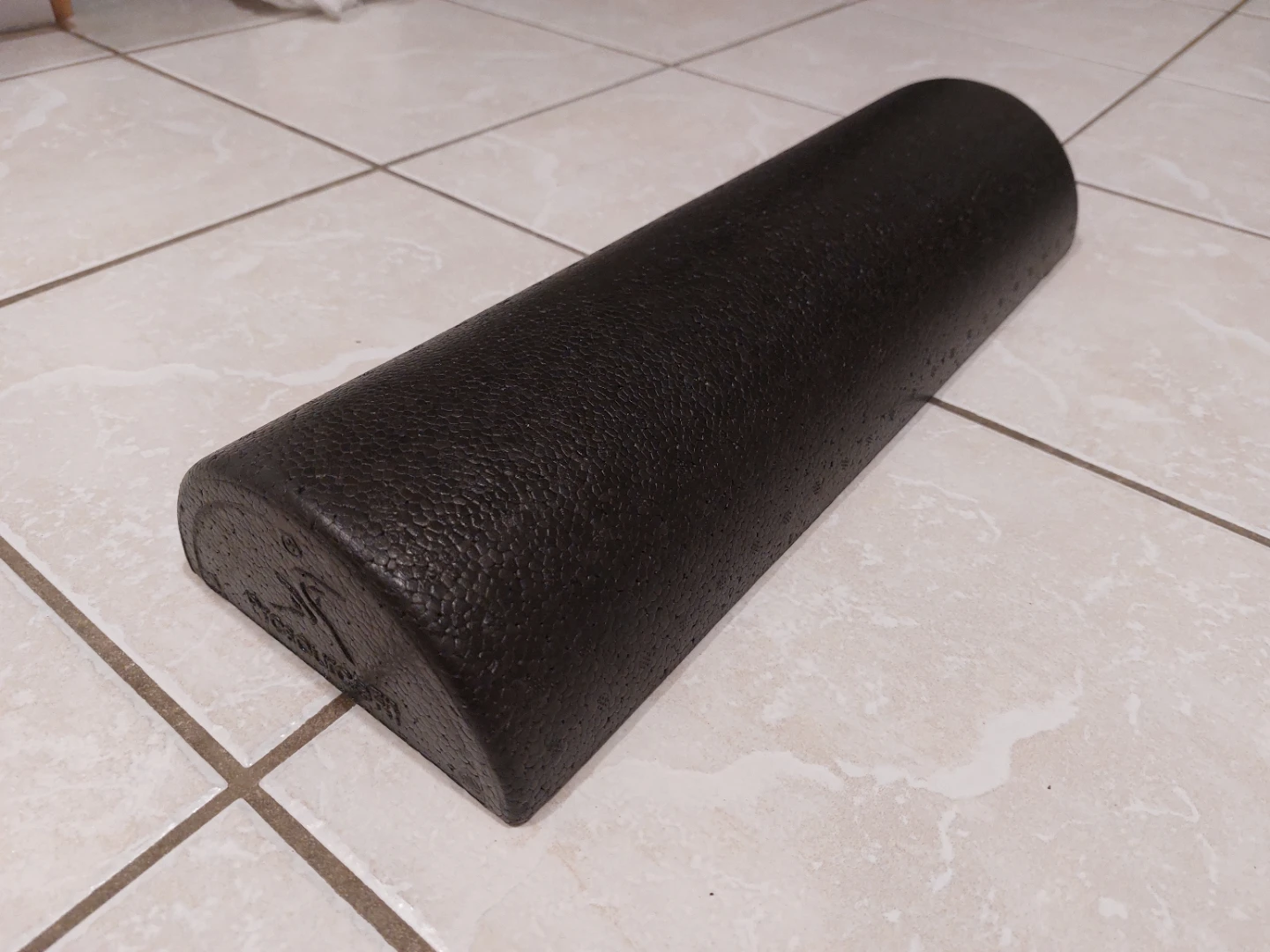 Foam Roller 18" Half-round High Density #Cleanout