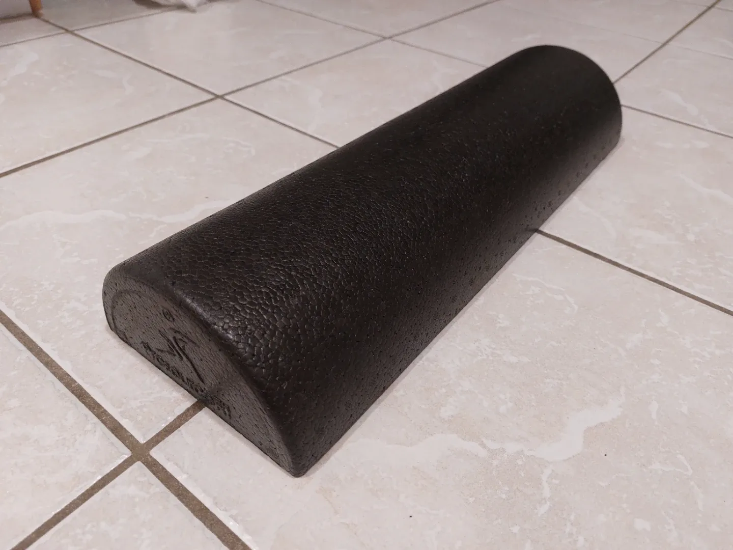 Foam Roller 18" Half-round High Density #Cleanout