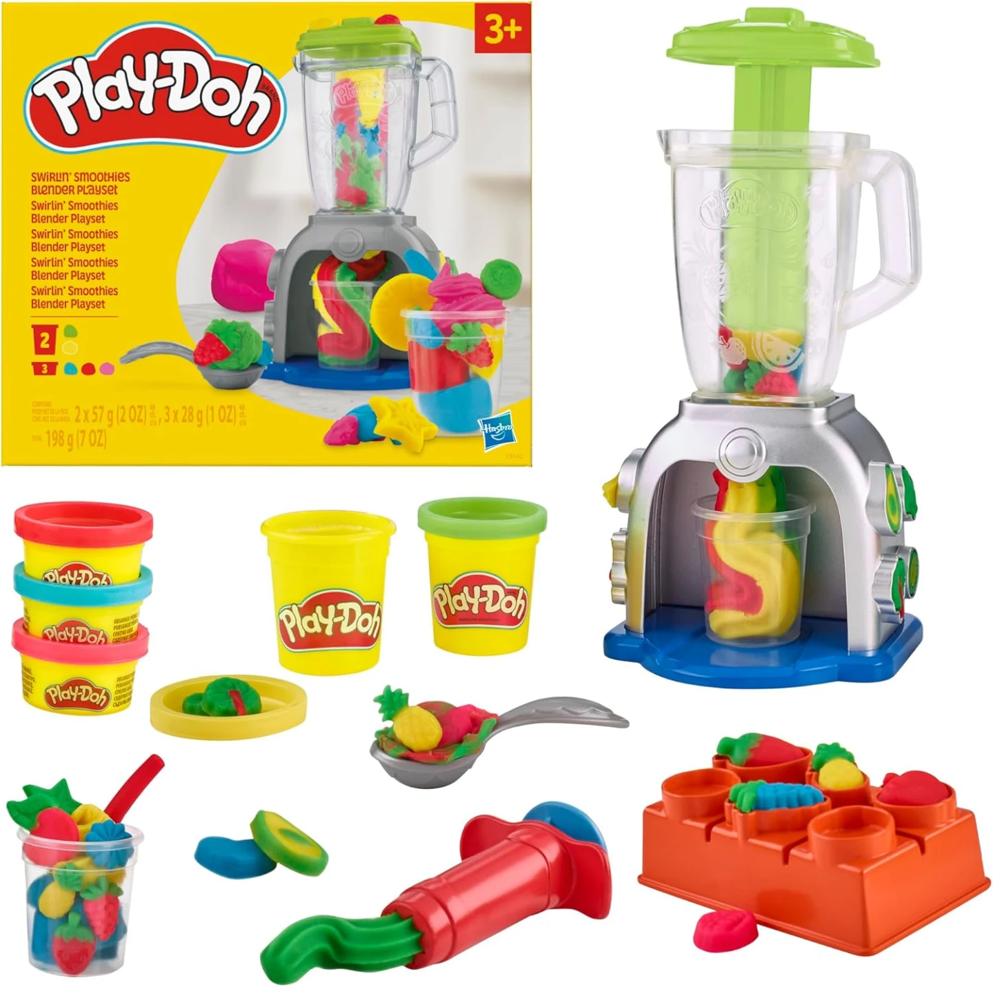 Play-Doh Swirlin' Smoothies Blender Playset (3+) - photo 5