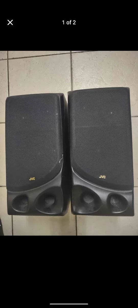#cleanout JVC Speakers - Set of 2