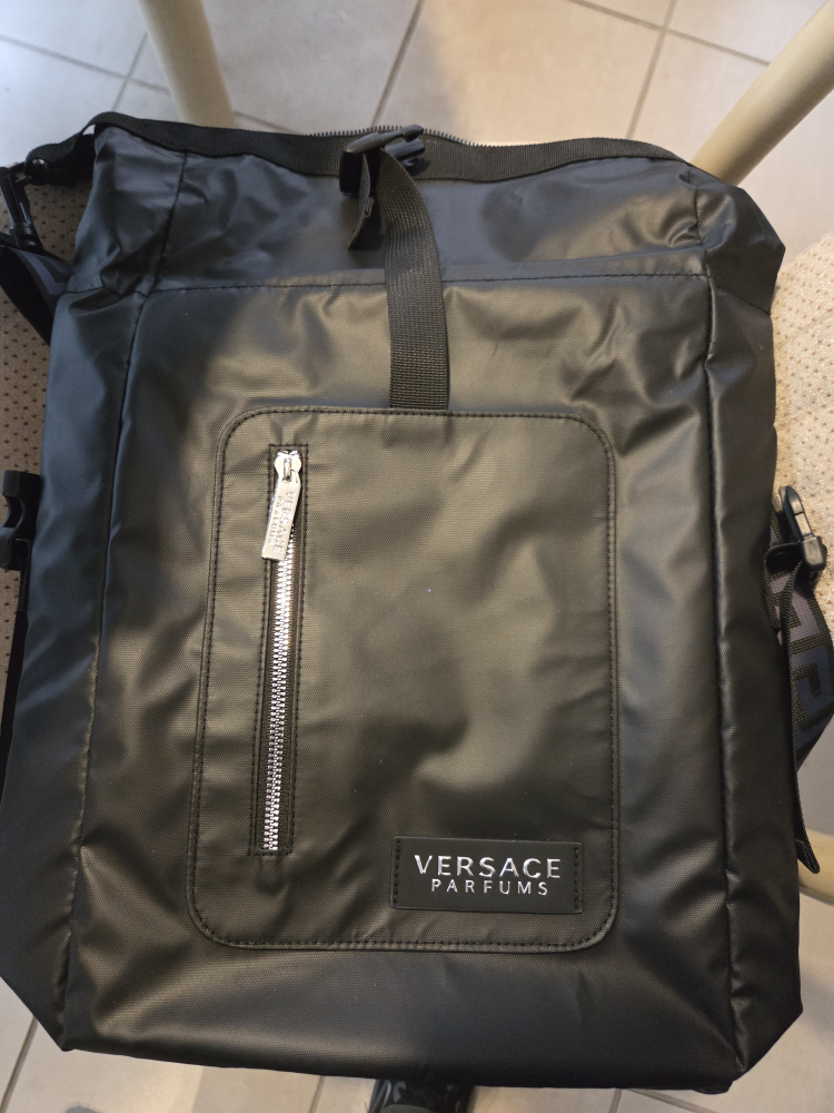 Versace Parfums Black Backpack - photo 4