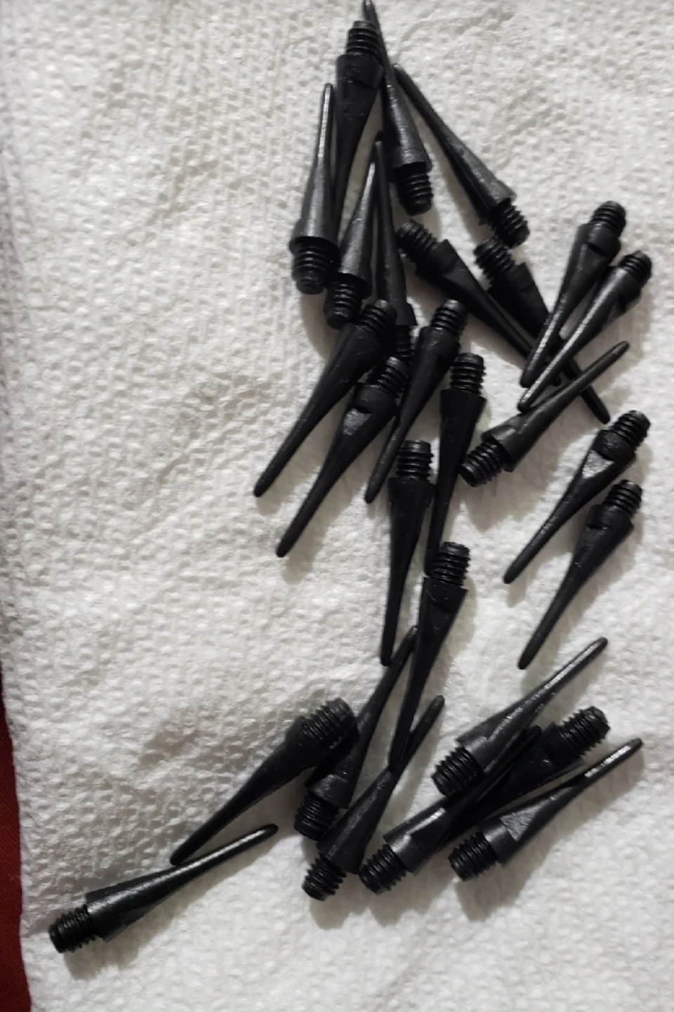 25 Black Dart Points - 1.04 inch