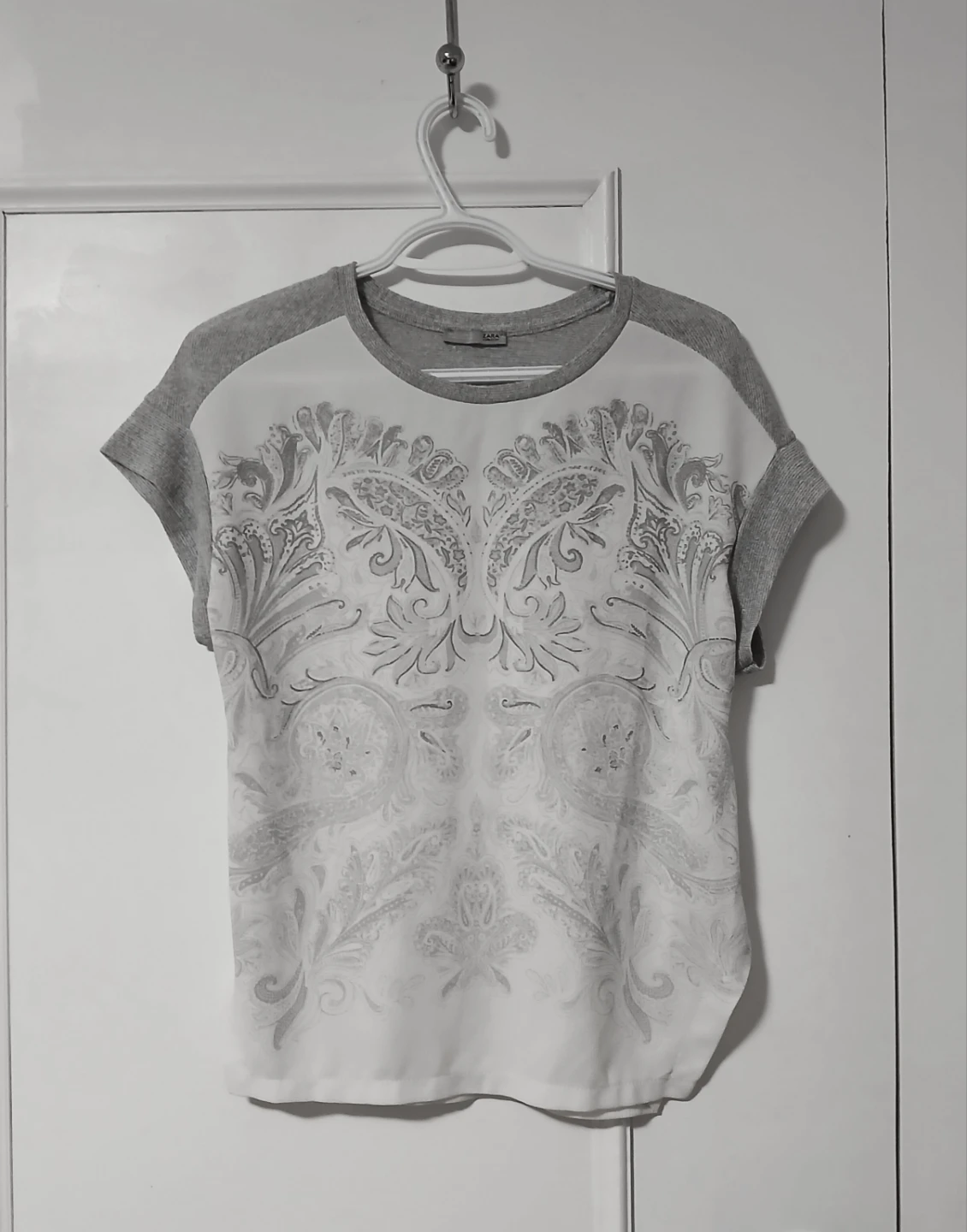 Women Large Zara White Top