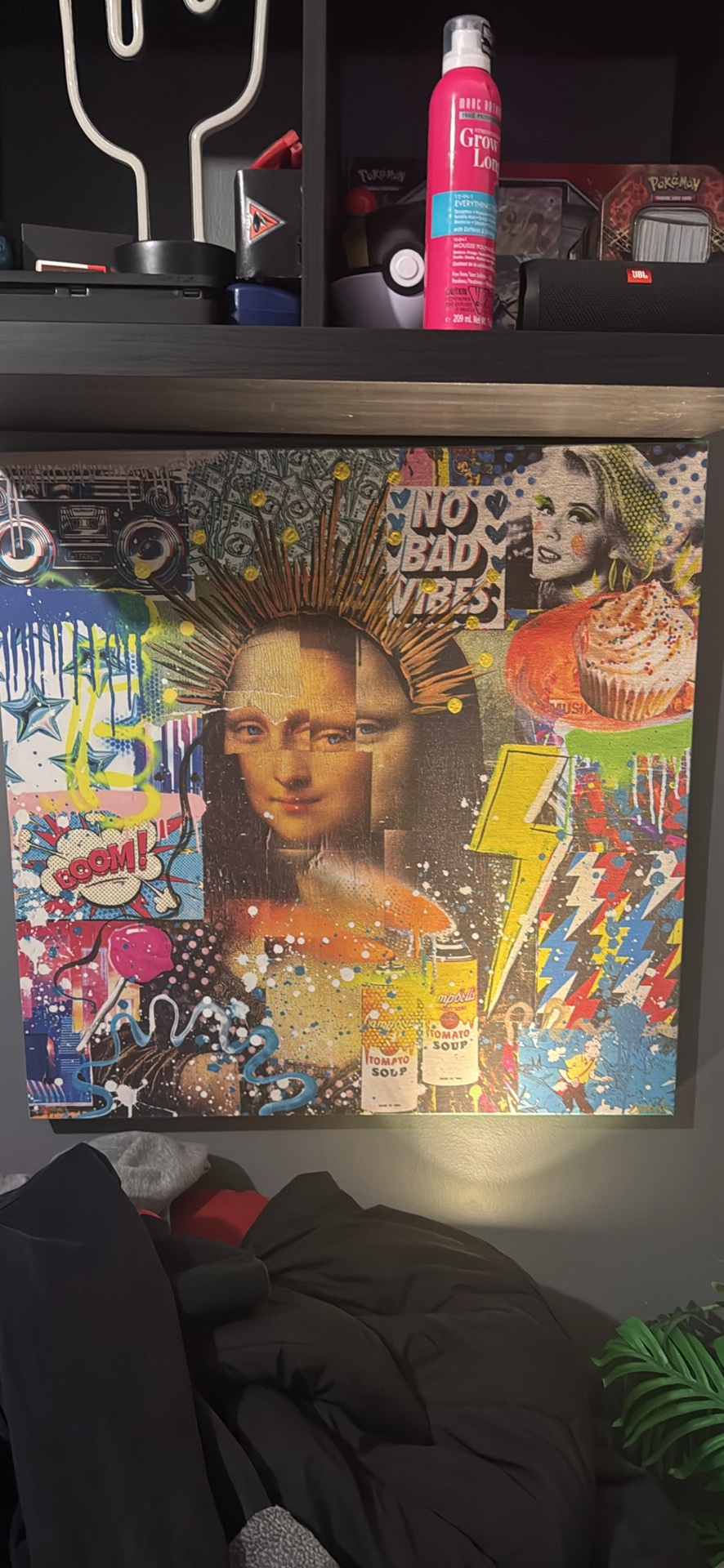 Mona Lisa Pop Art Canvas - photo 2