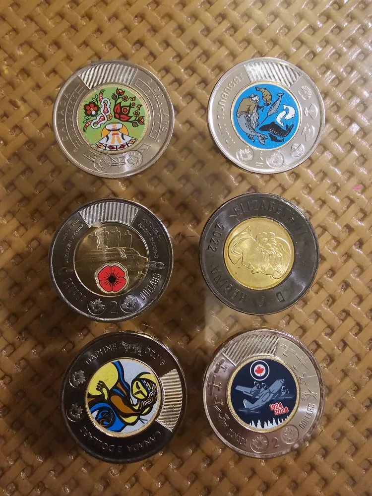 Canadian Toonie Collection
