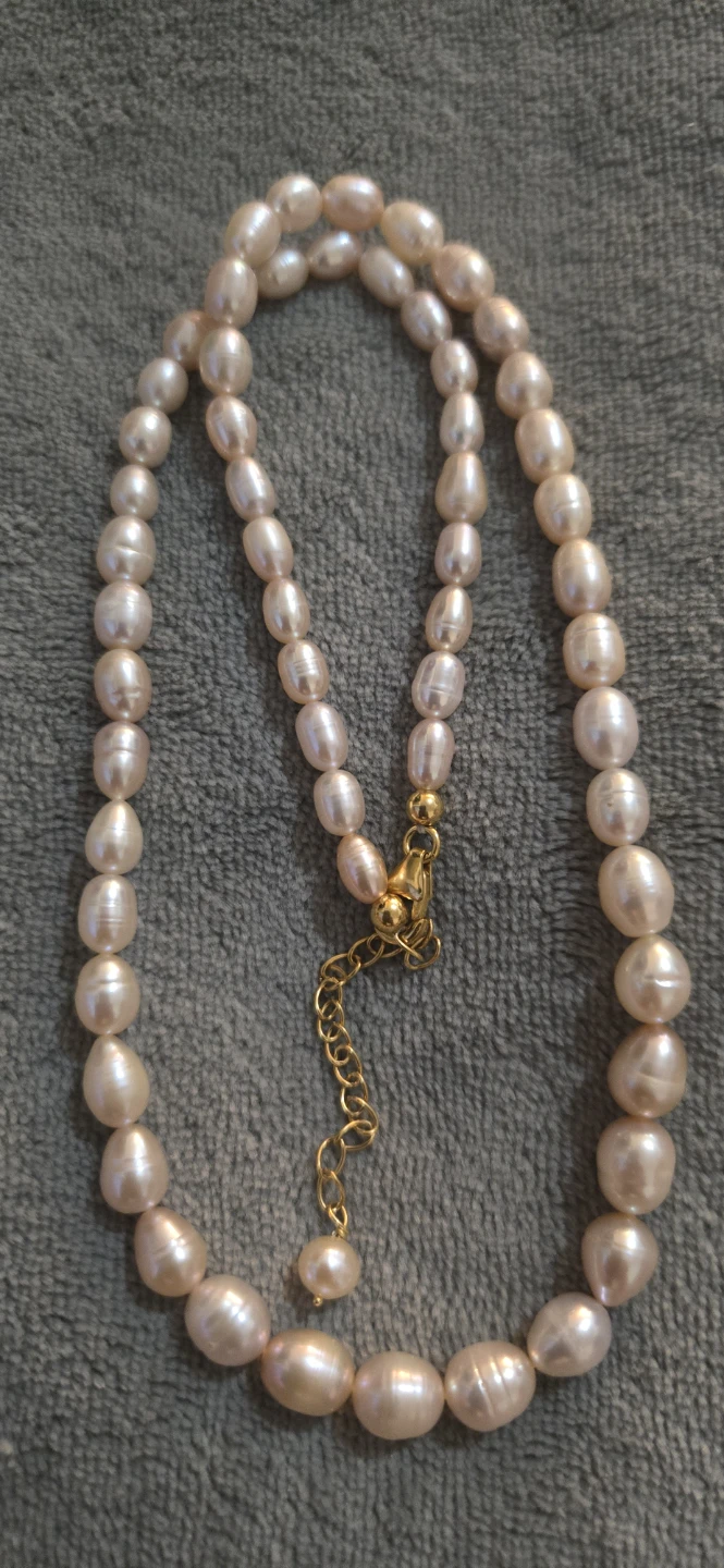 Freshwater Pearl Necklace 18" - photo 3