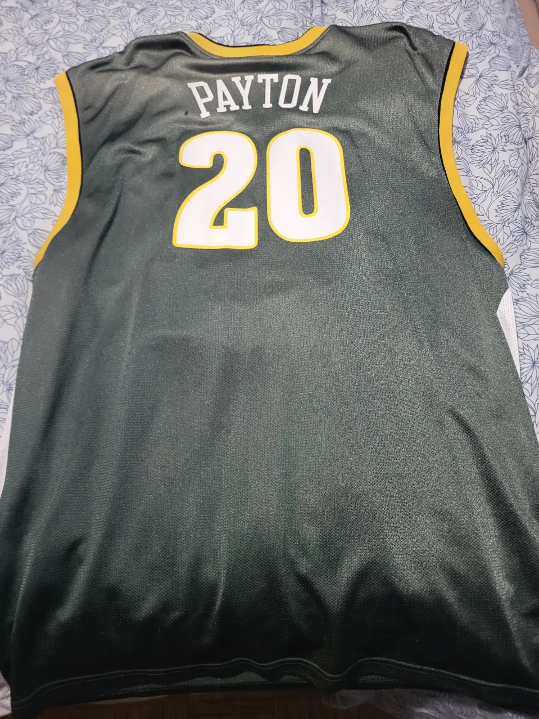 NBA-REEBOK MENS 2XL PAYTON SONICS JERSEY image indicator(4)