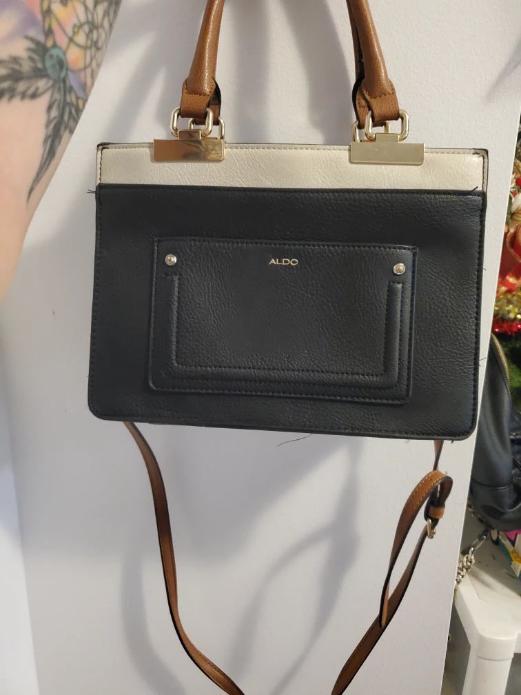 Aldo Black & Brown Handbag
