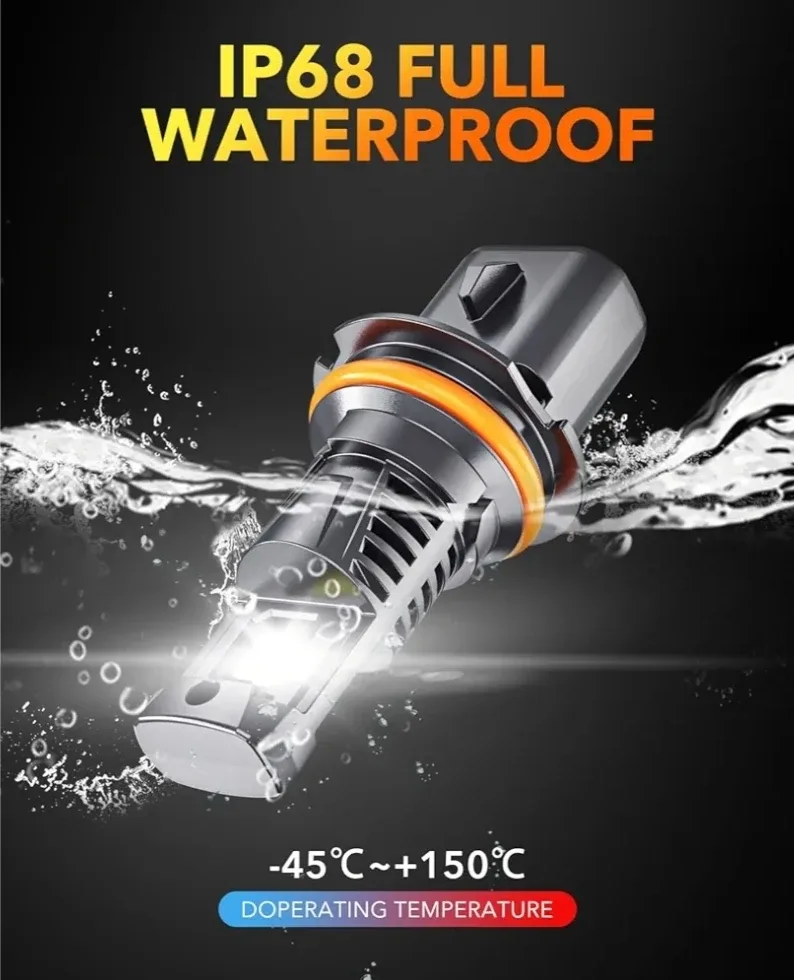 OXILAM 9007 LED Headlight Bulb image indicator(8)