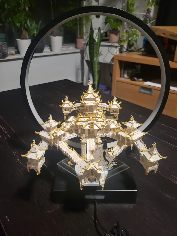 Made Metal 3D Puzzle - Chinese Moon Temple #Cleanout image indicator(2)