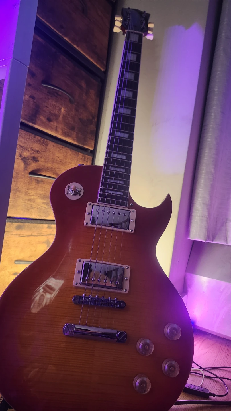 Leo Jaymz SC Series Les Paul Style (Cherry Sunburst)