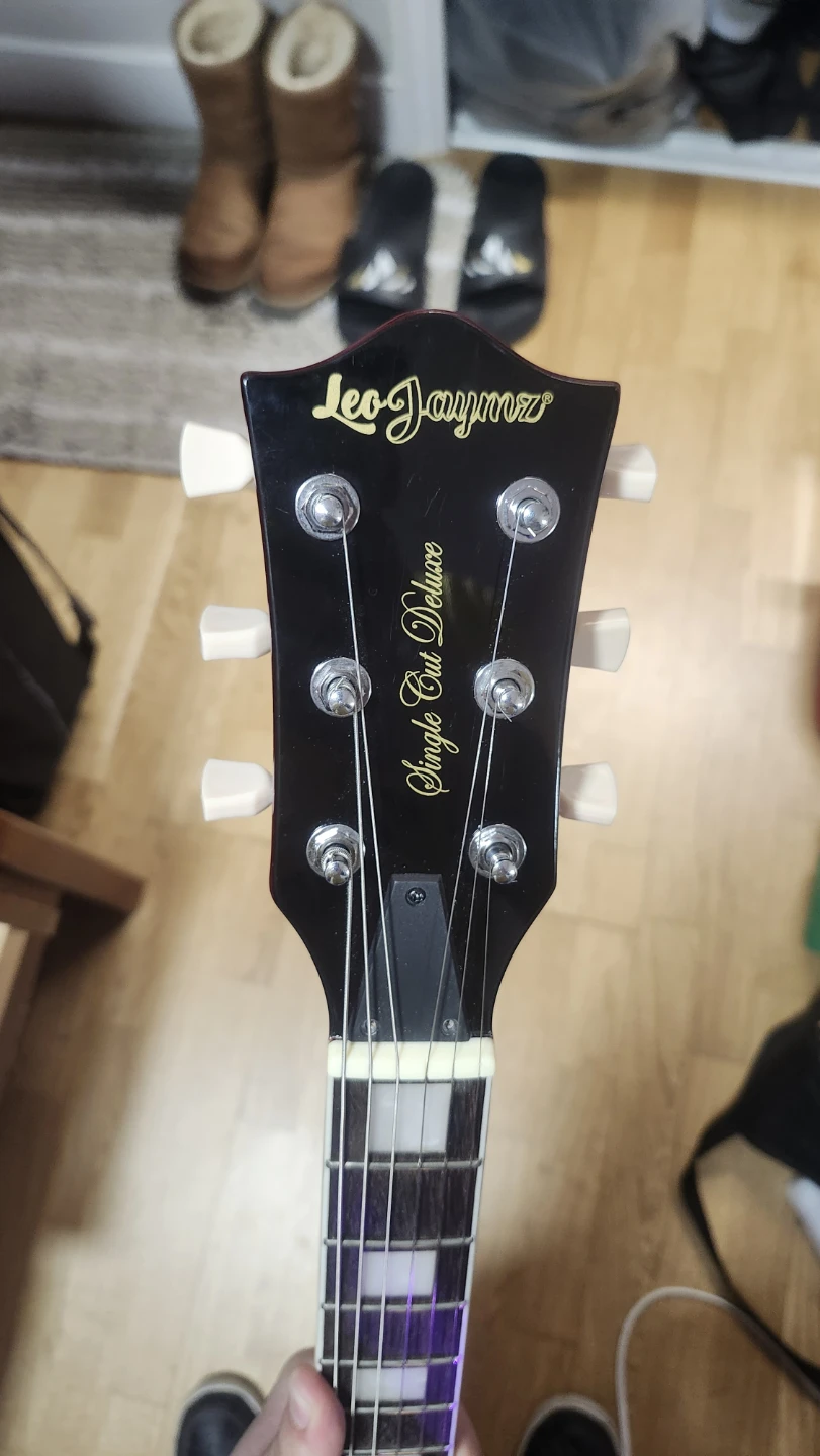 Leo Jaymz SC Series Les Paul Style (Cherry Sunburst) - photo 4