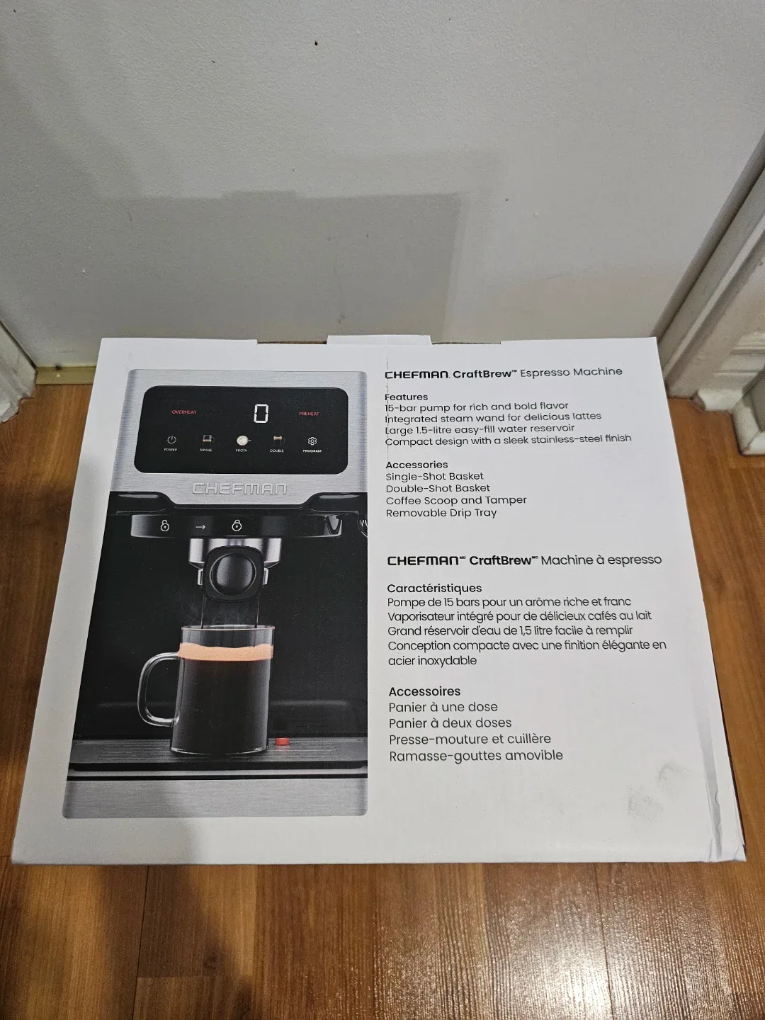 CHEFMAN CraftBrew Espresso Machine ☕️ image indicator(5)