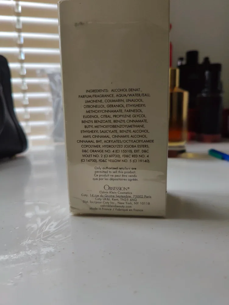 Calvin Klein Obsession Eau de Parfum Spray 100ml