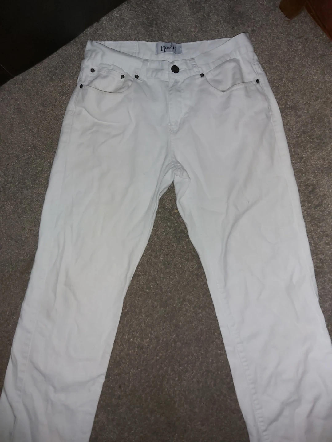Nostic White Jeans