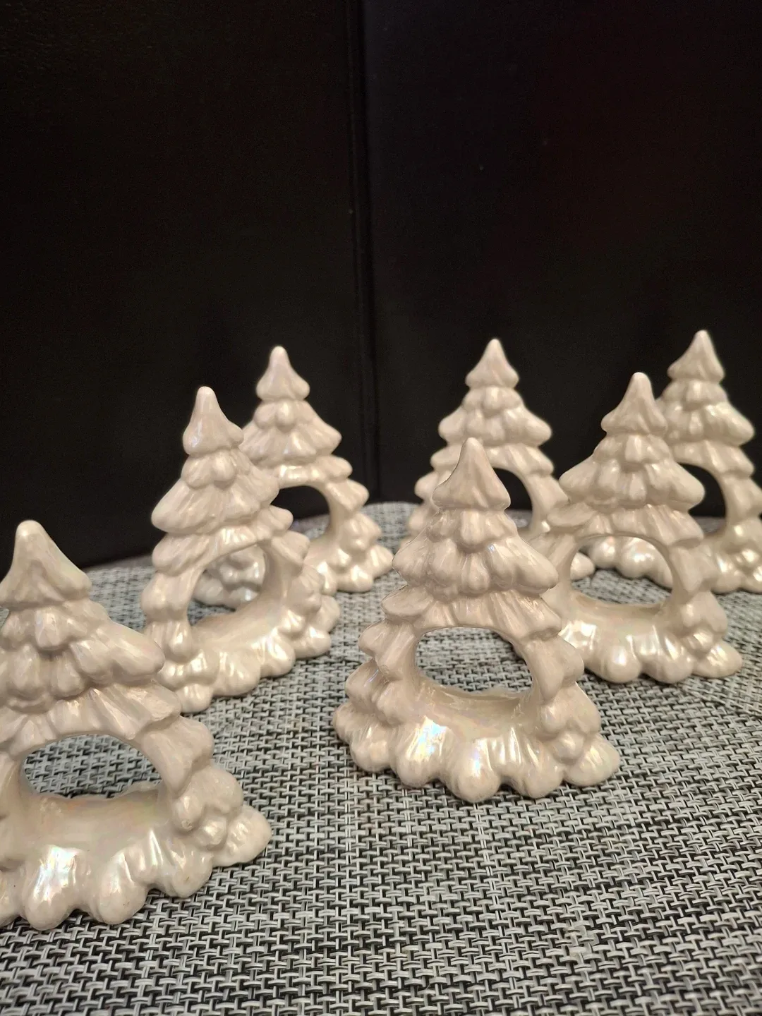 Christmas Tree Napkin Rings - Set of 6 image indicator(2)