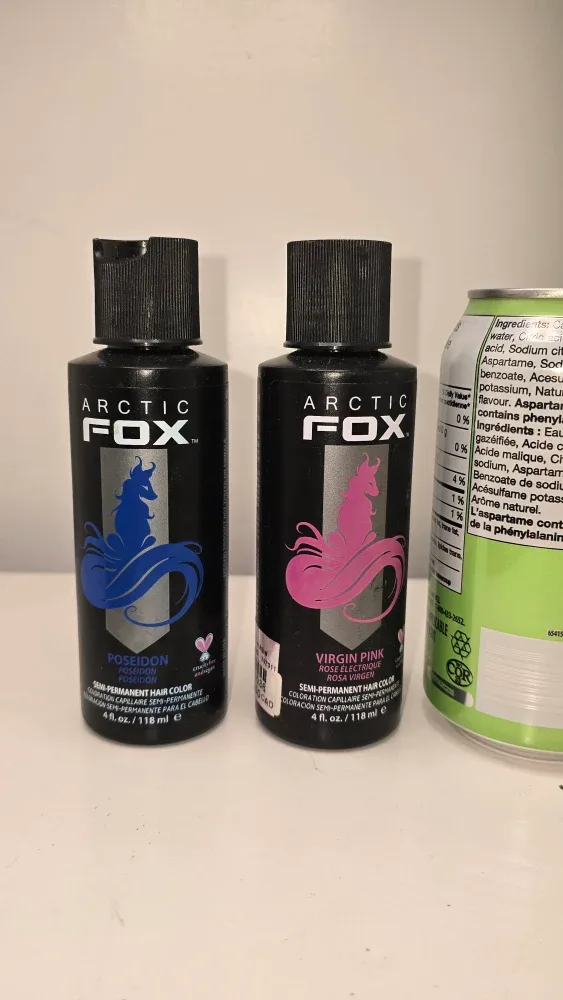 Arctic Fox Poseidon & Virgin Pink Hair Dye #Cleanout