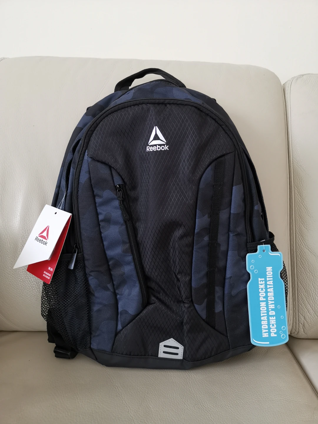Reebok Backpack - Hydration Pocket