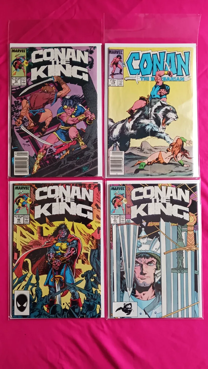 Conan the King & Barbarian Comic Book Lot image indicator(2)
