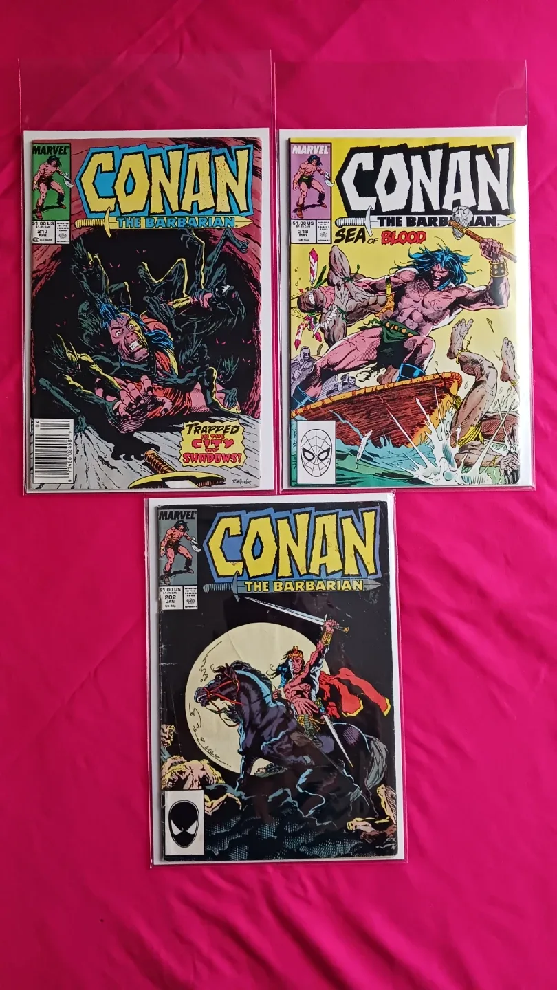 Conan the King & Barbarian Comic Book Lot image indicator(3)