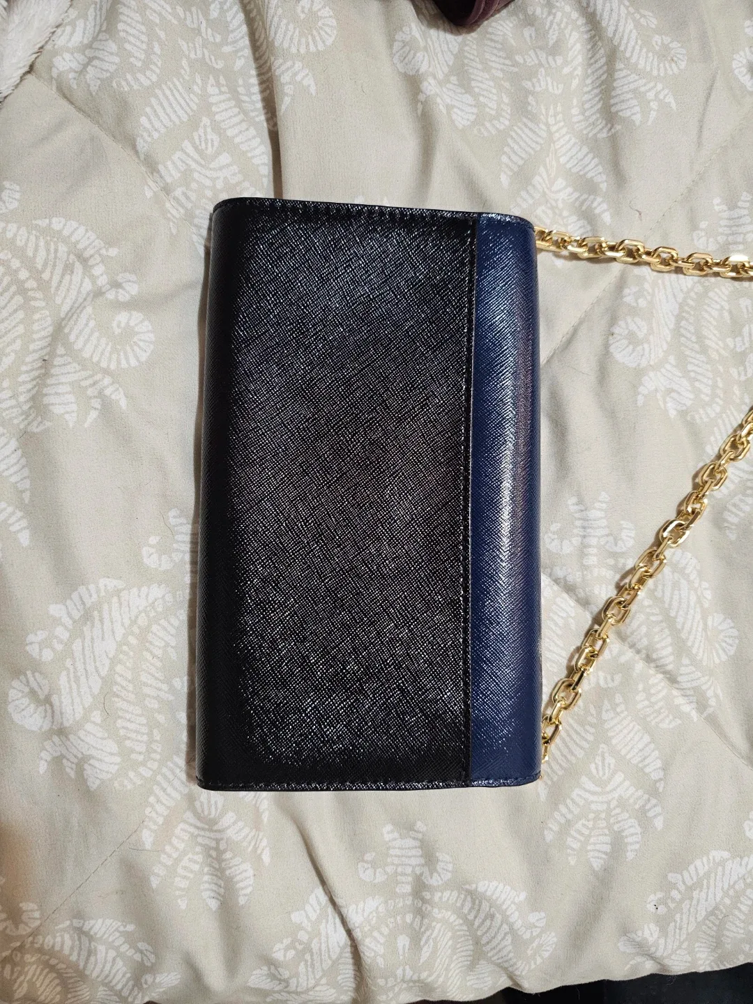 Marc Jacobs Snapshot Wallet on Chain - Navy image indicator(3)