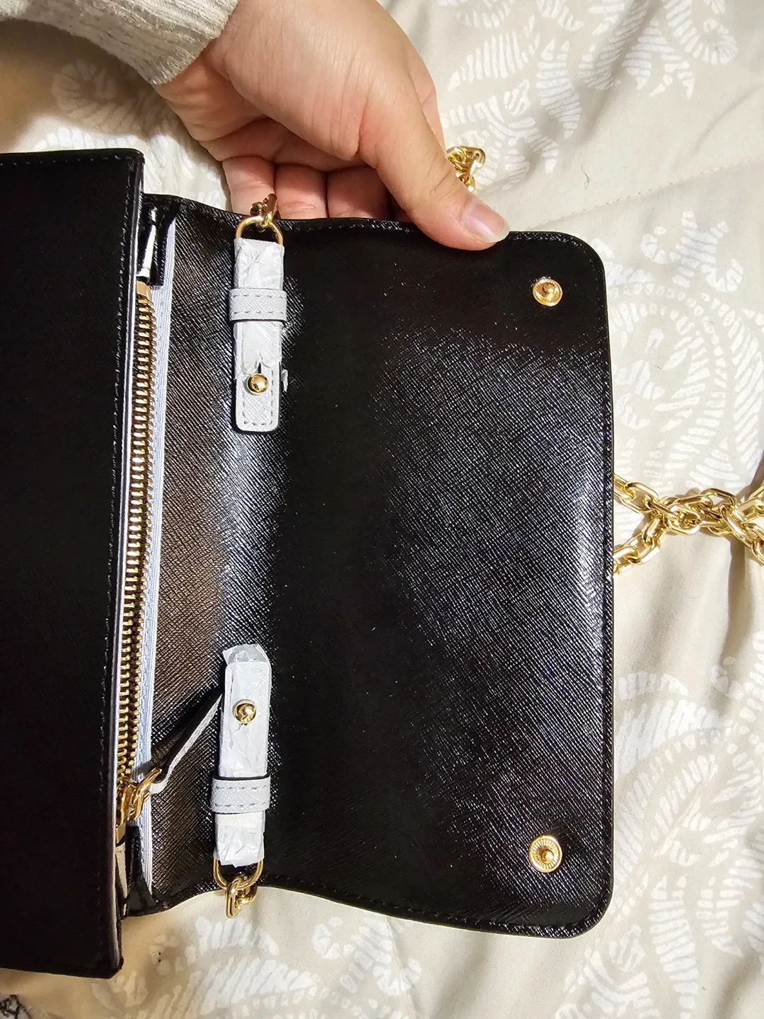Marc Jacobs Snapshot Wallet on Chain - Navy image indicator(4)