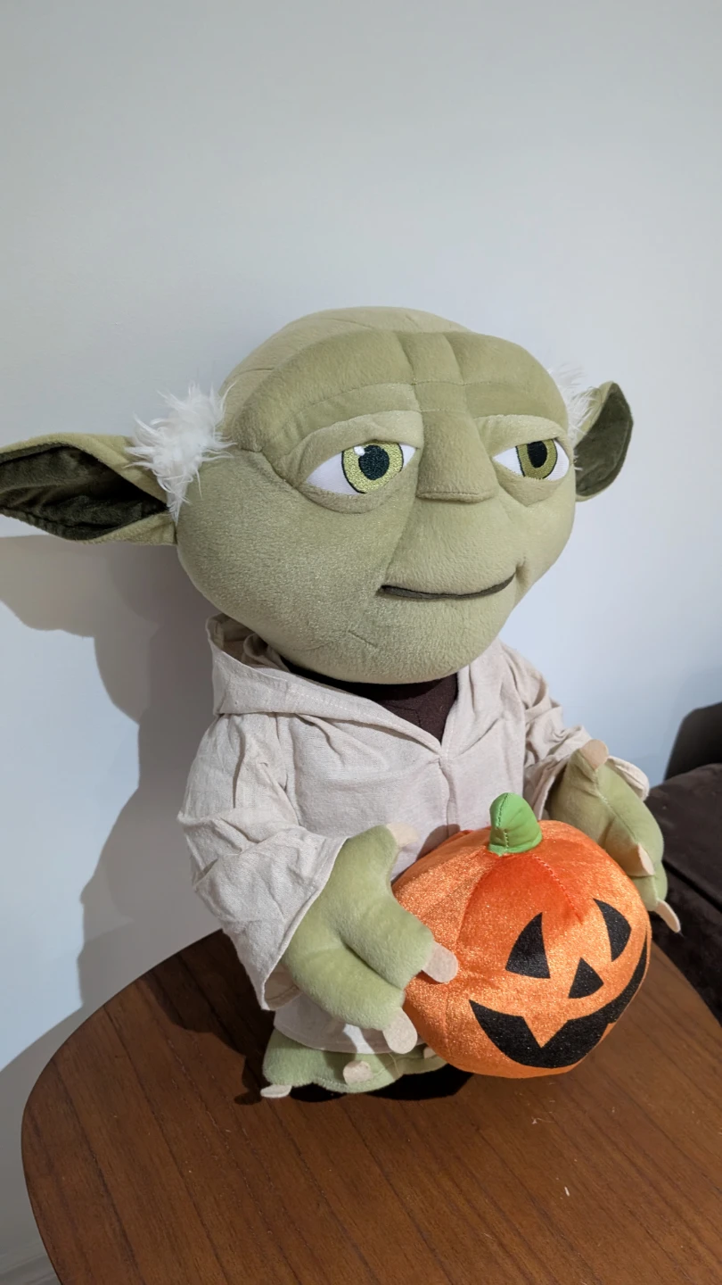 Yoda Plush with Pumpkin - photo 2