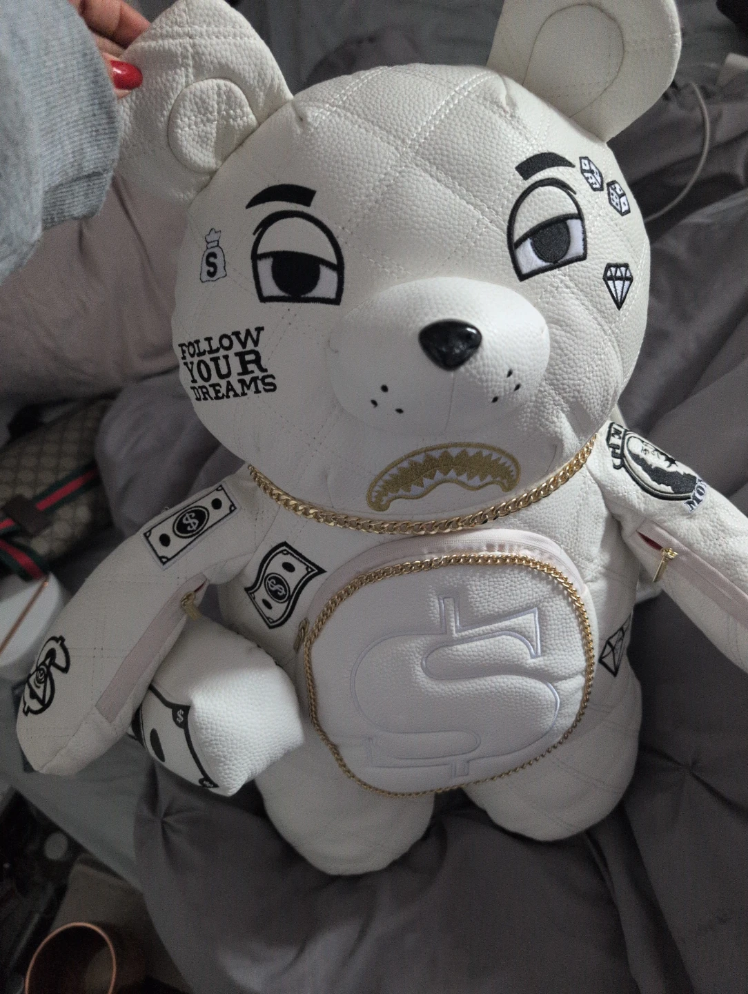 Spray ground limited edition Teddy Bear Backpack