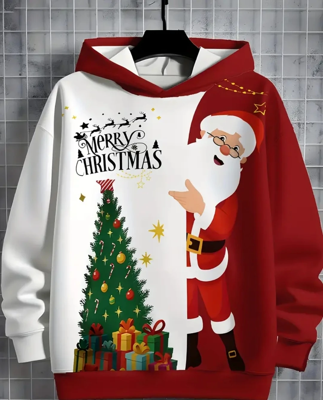 Merry Christmas Santa Claus Hoodie only - photo 2