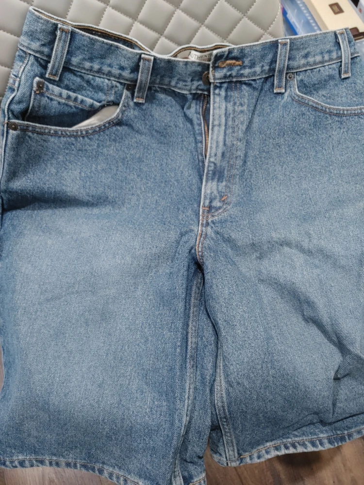 💚LEVI'S DENIM SHORTS MENS SIZE 36 #Cleanout - photo 4