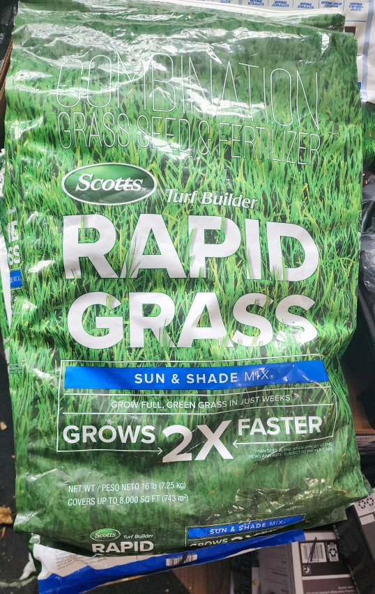 Scotts Turf Builder Rapid Grass 16 lb(clean out)