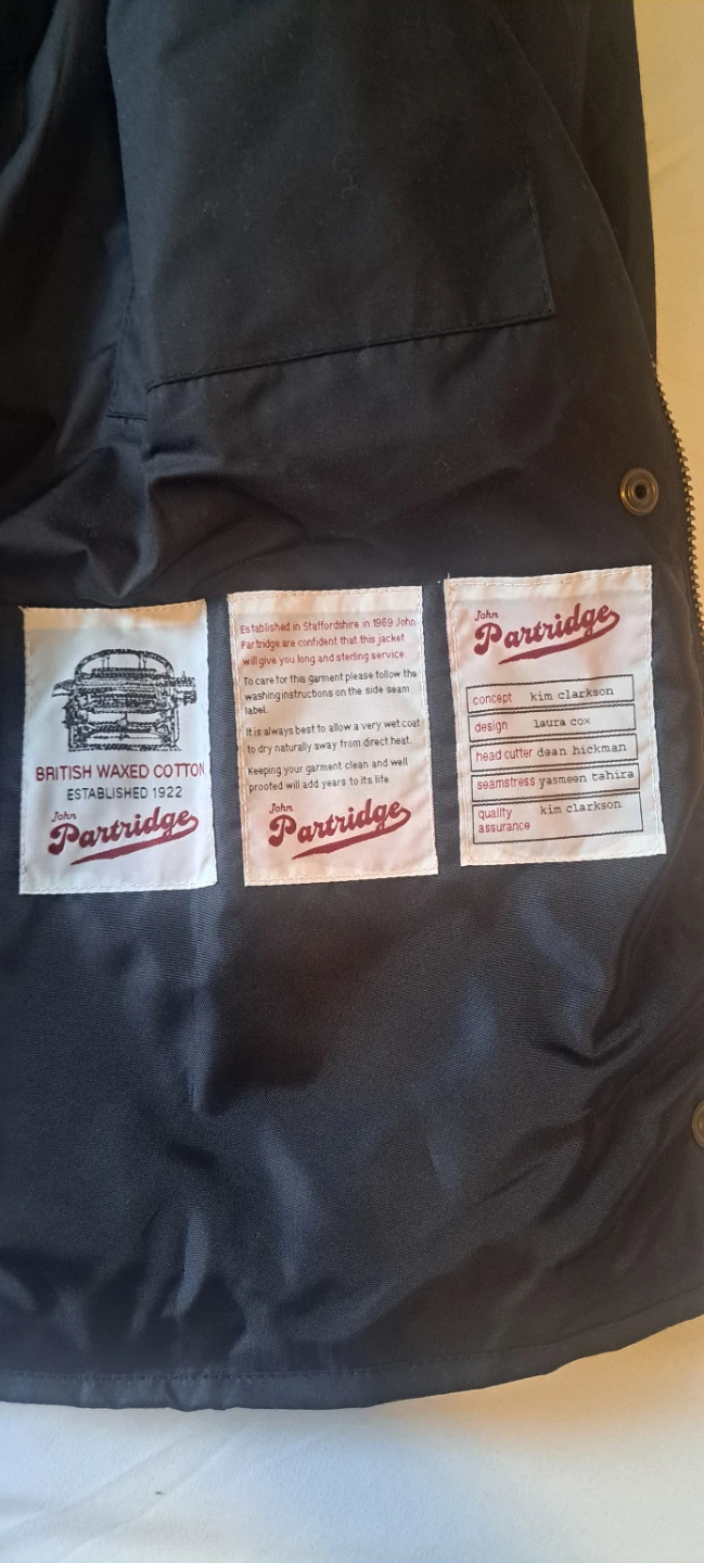 John Partridge Waxed Cotton Jacket XXS - photo 3