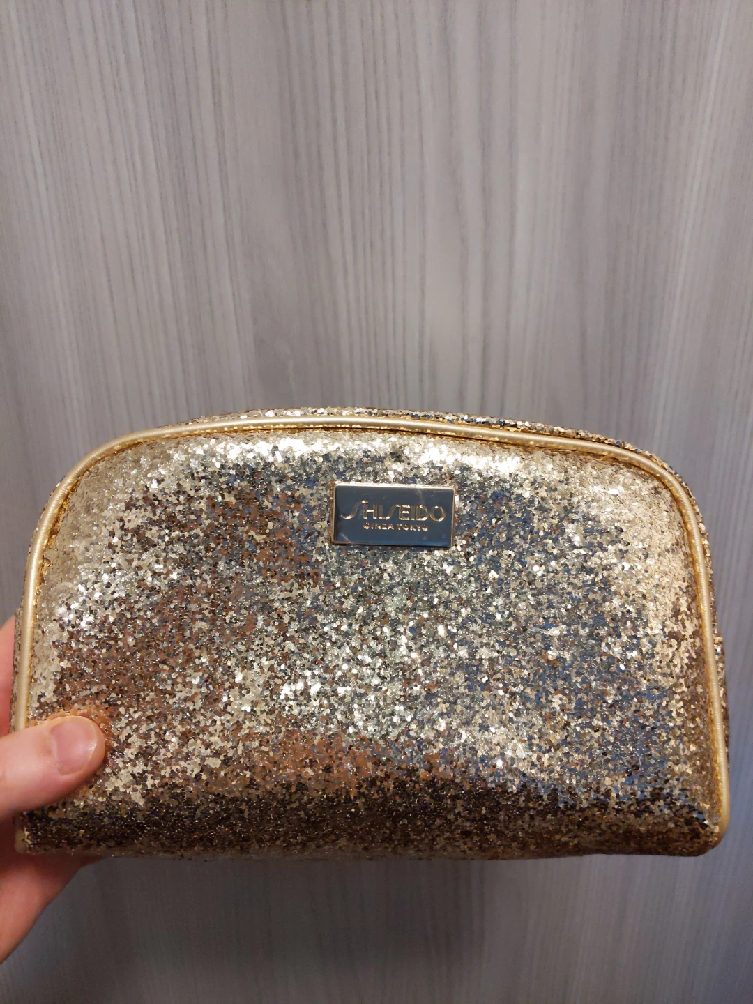 SHISEIDO Ginza Tokyo makeup bag cosmetic toiletry pouch