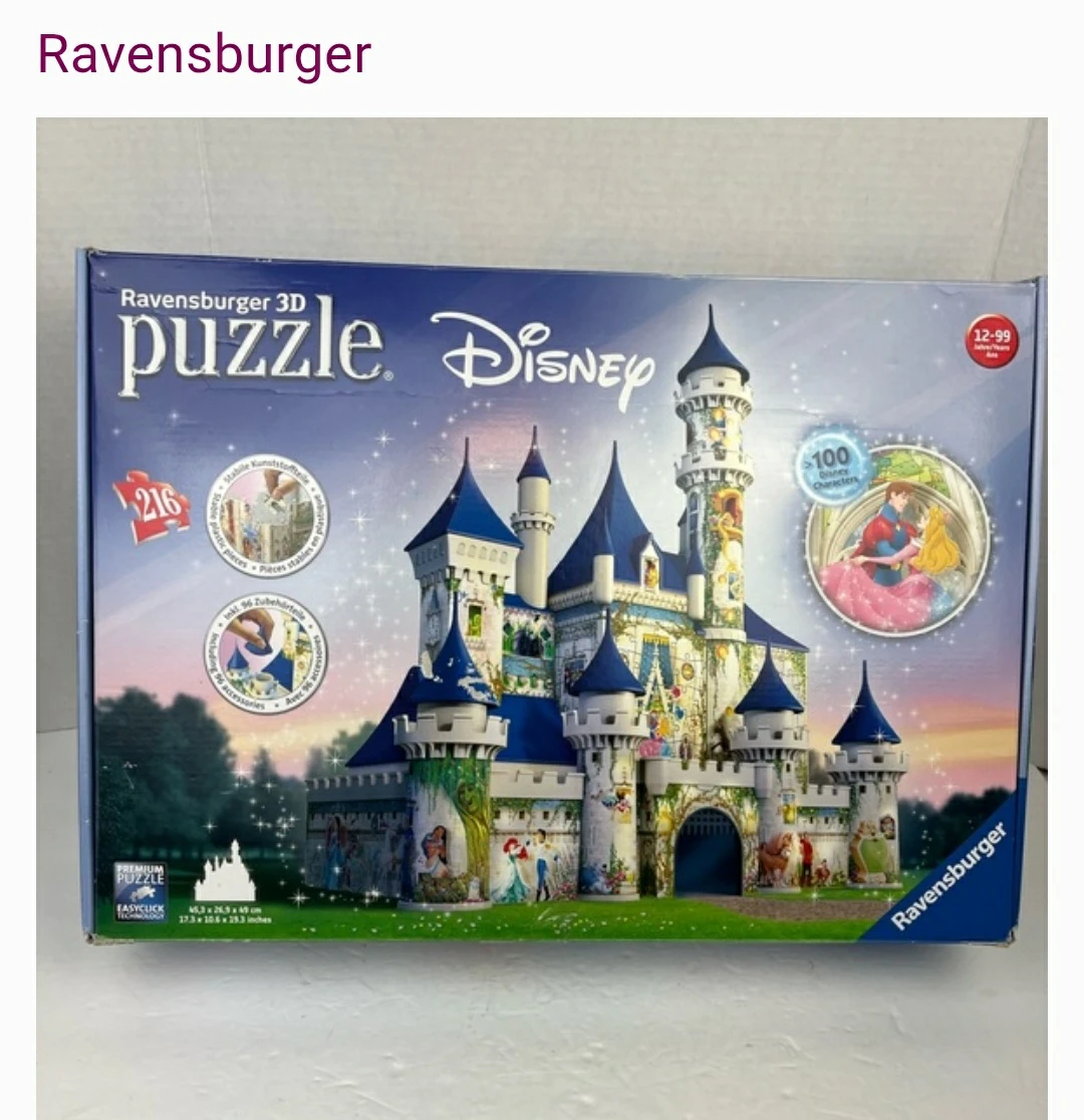 RAVENSBURGER 3D PUZZLE. DISNEY