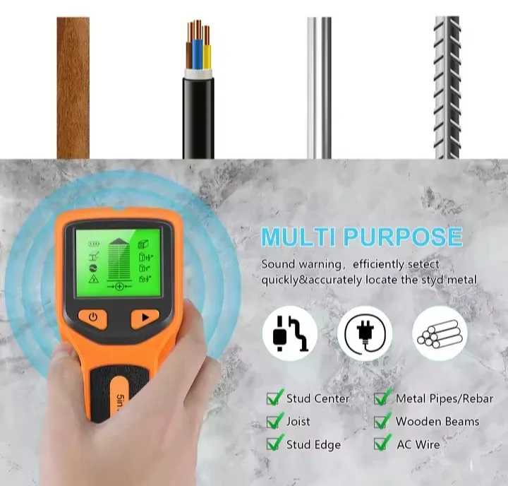 5-in-1 Stud Finder Wall Scanner