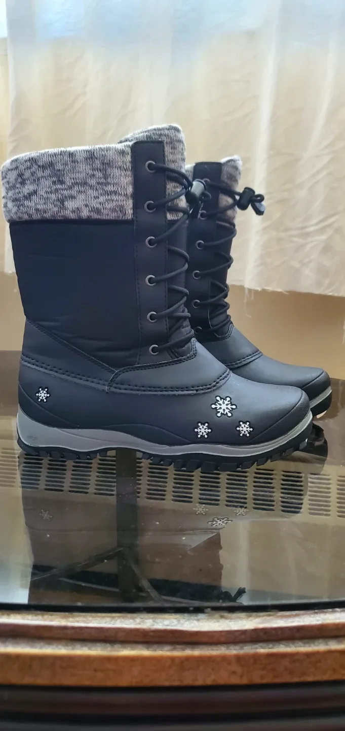 Baffin Avery Junior Black Winter Boots - Size 6 image indicator(3)