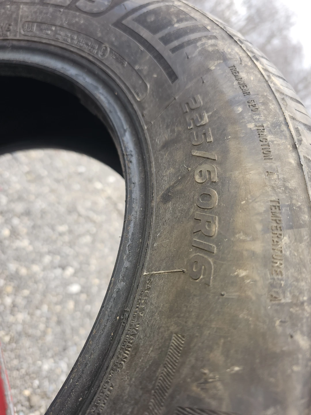 2X225/60/R16 Hercules all season tires only pair