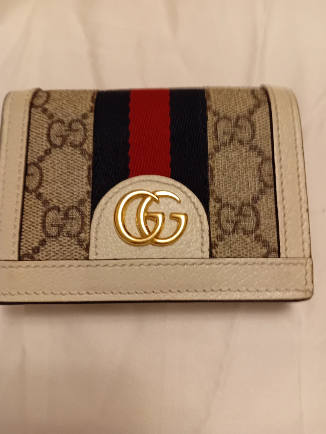 Gucci Ophidia GG Tri-Fold Wallet