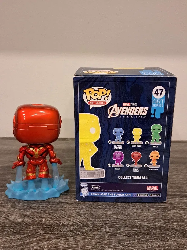 🧤 Iron Man 🧤 Marvel Collections Funko Pop #CleanOut image indicator(3)