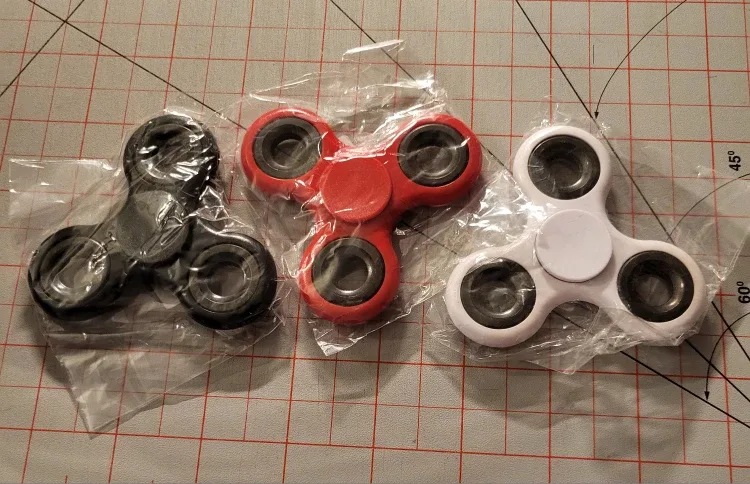 Fidget Spinners- Many Colours and Designs, Singles or 2 for 15