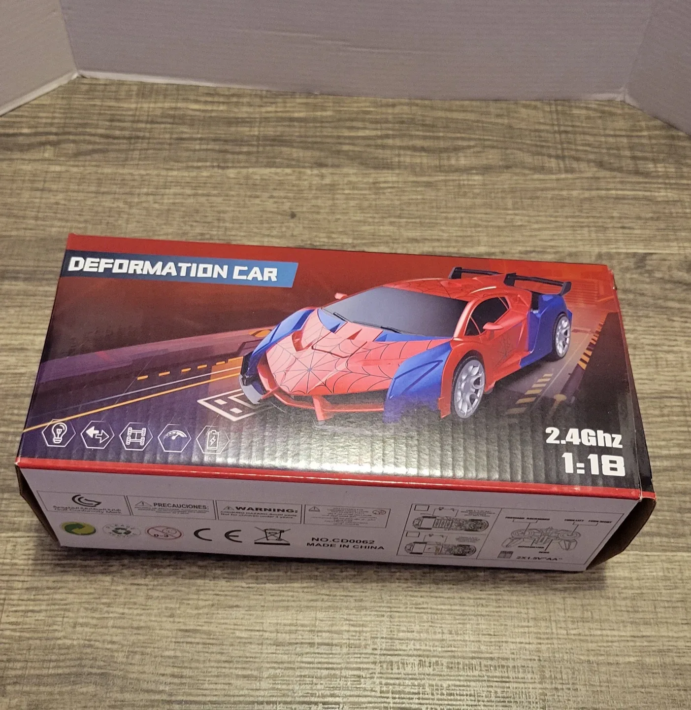 New Deformation Car 2.4Ghz R/C image indicator(2)